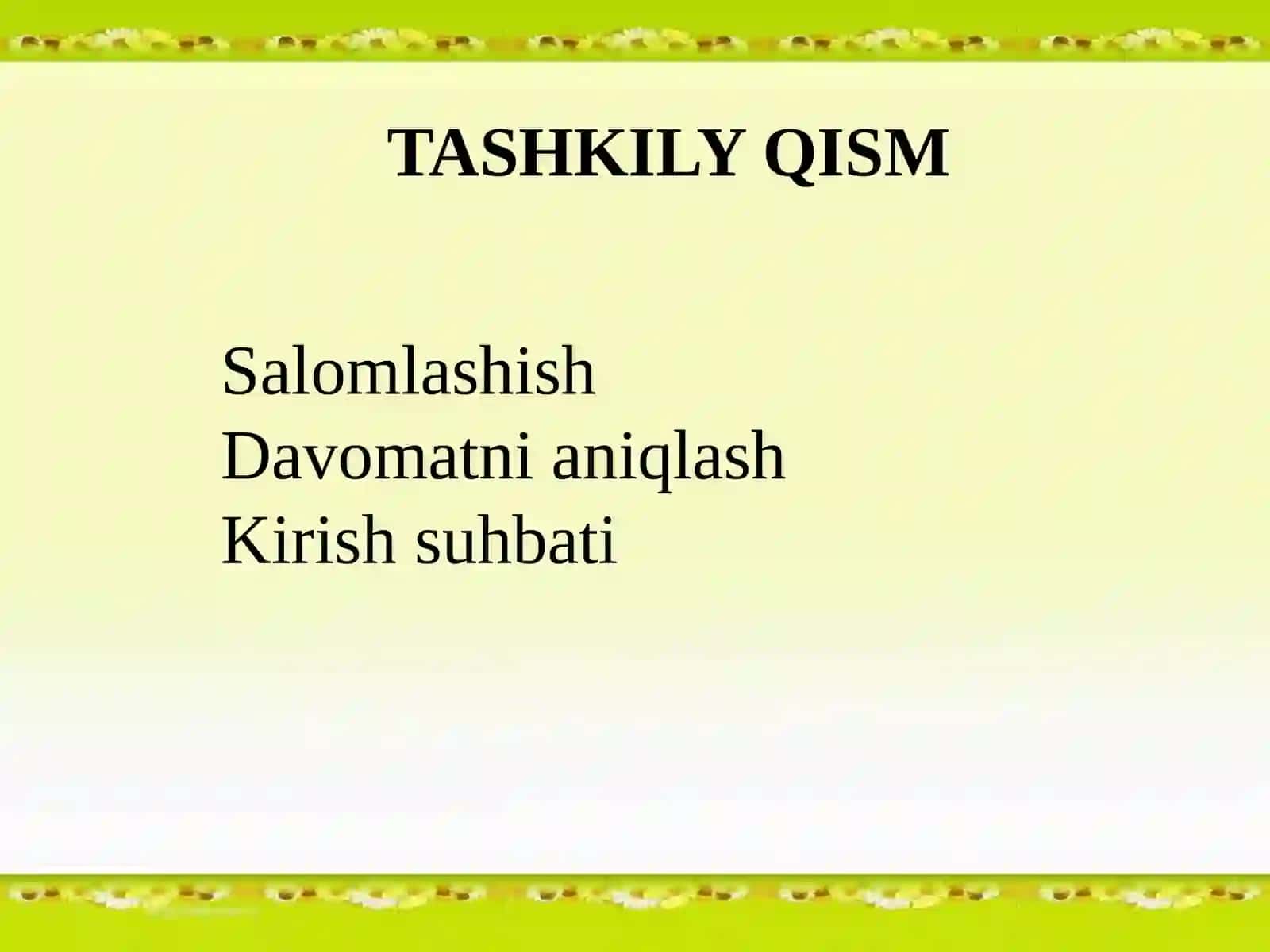 Alifbe fanidan 1-soatlik ochiq dars V tovushi va Vv harfi 3
