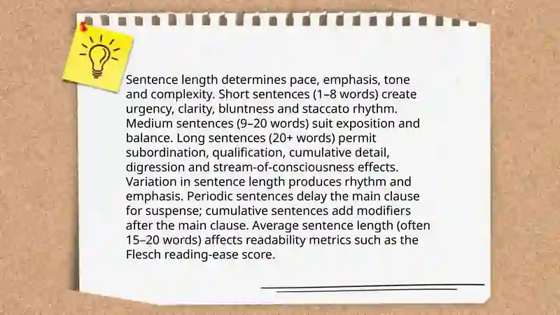 Syntactical Stylistics 3