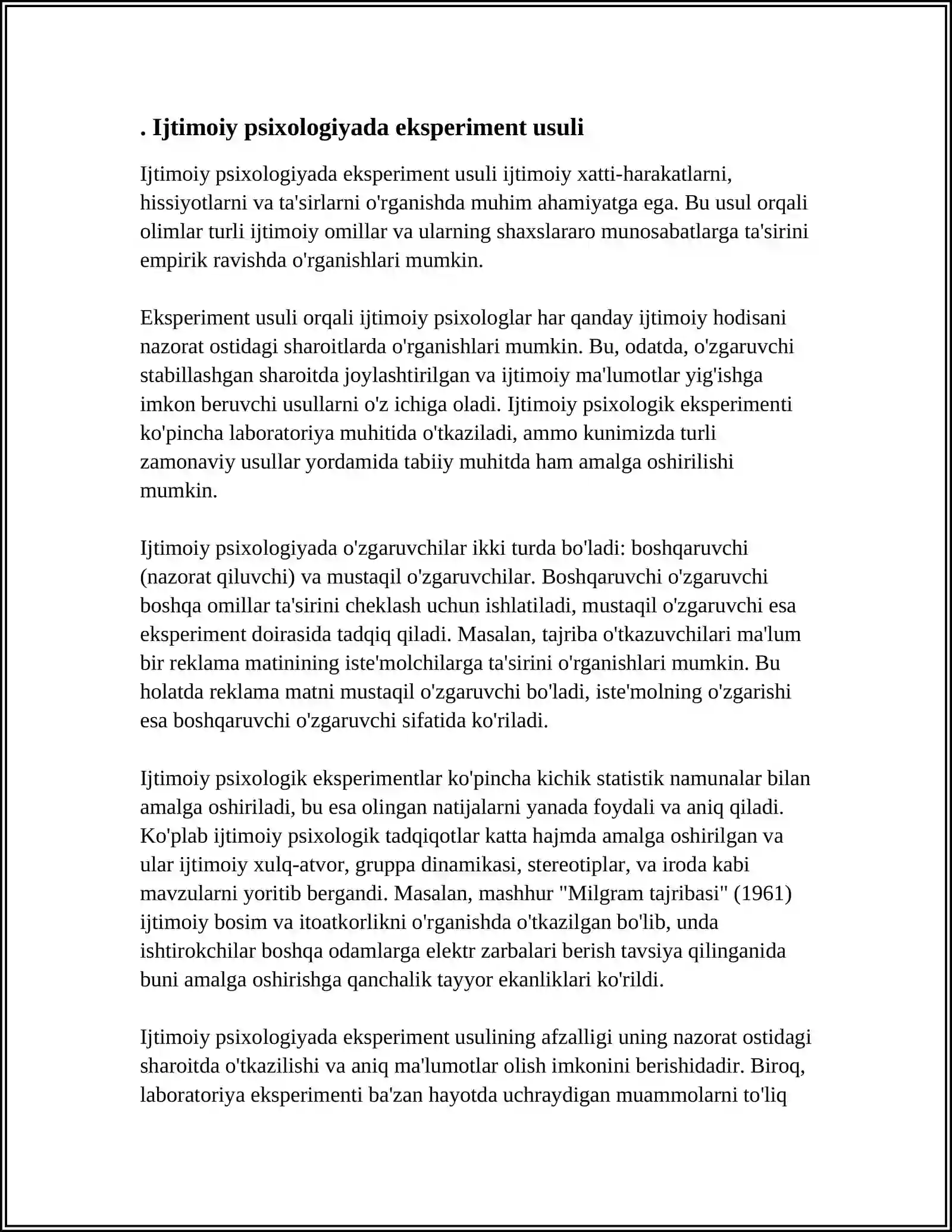ZAMONAVIY PSIXOLOGIYA TARMOQLARIDA TADQIQOT METODLARINI QOʻLLASH 3