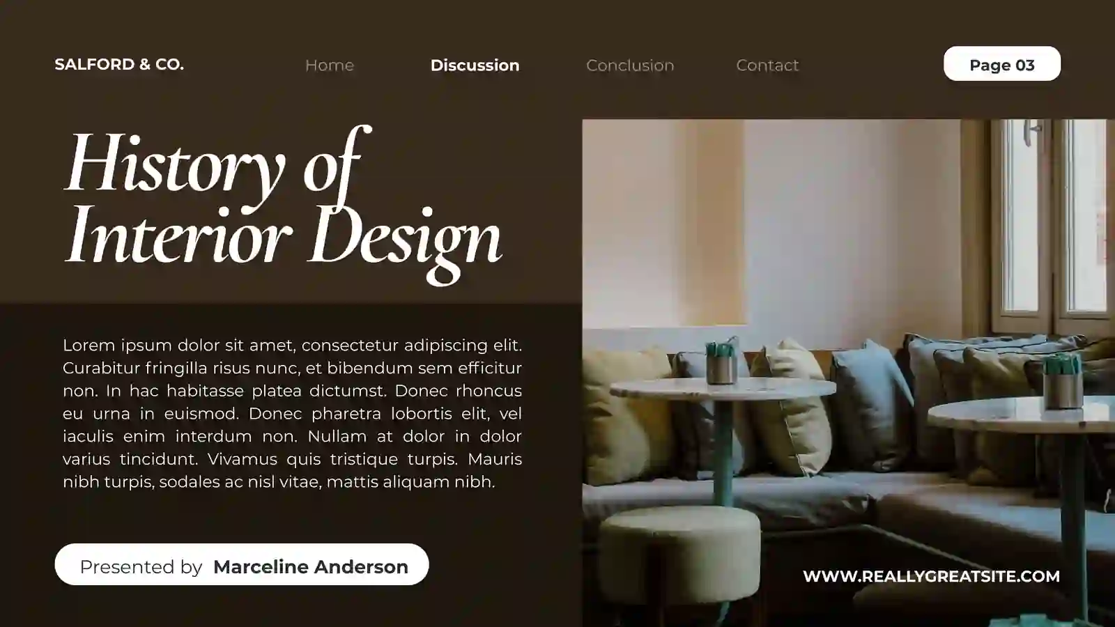 Interior Design Presentation 3