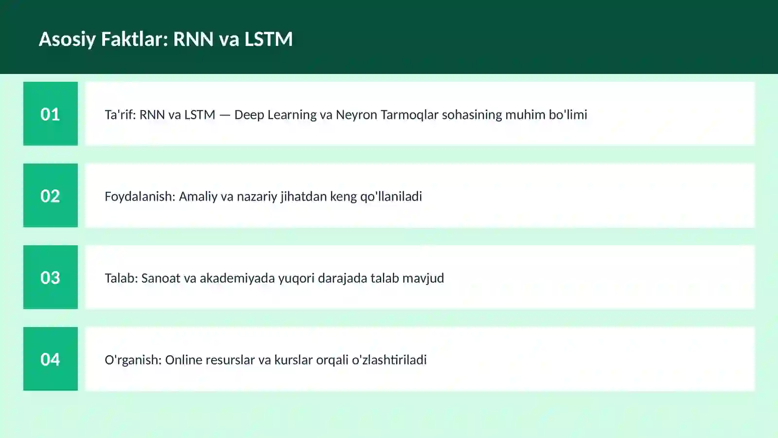 AI | DEEP LEARNING VA NEYRON TARMOQLAR 3
