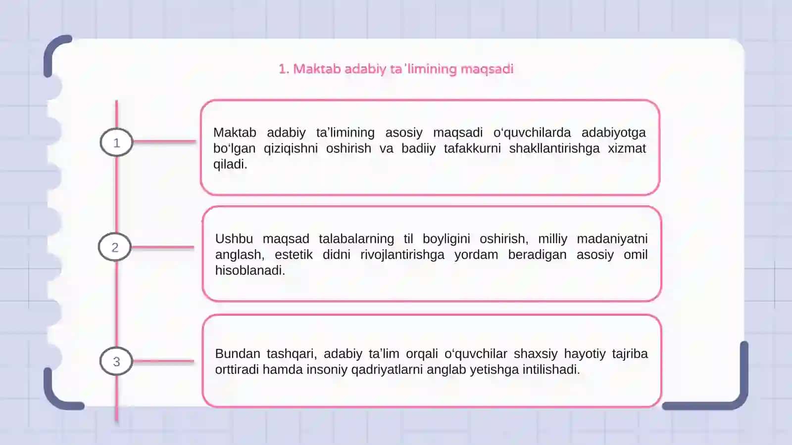 Maktab adabiy taʼlimining mazmuniy unsurlari 3