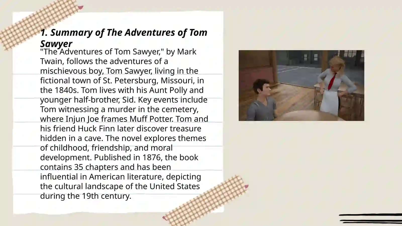 The Adventures of Tom Sawyer 3