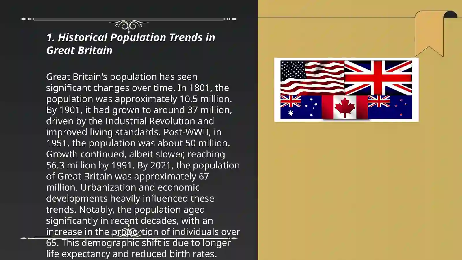 Population Trends in Great Britain - Historical Data 3