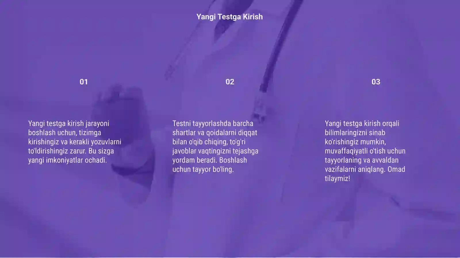 Yangi Test 3