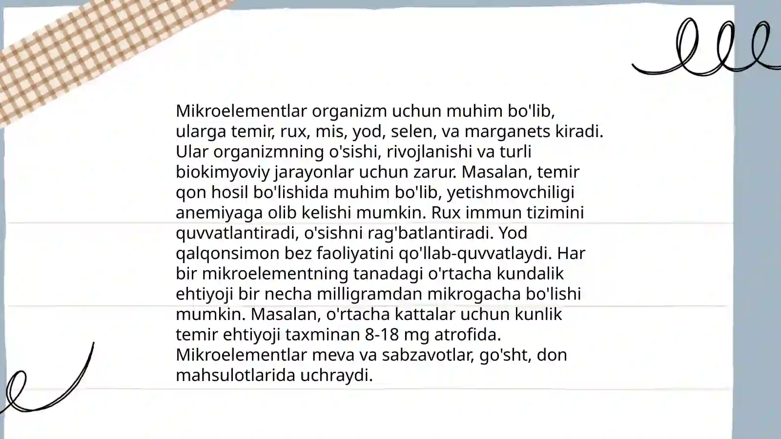 Mikroelementozlar 3