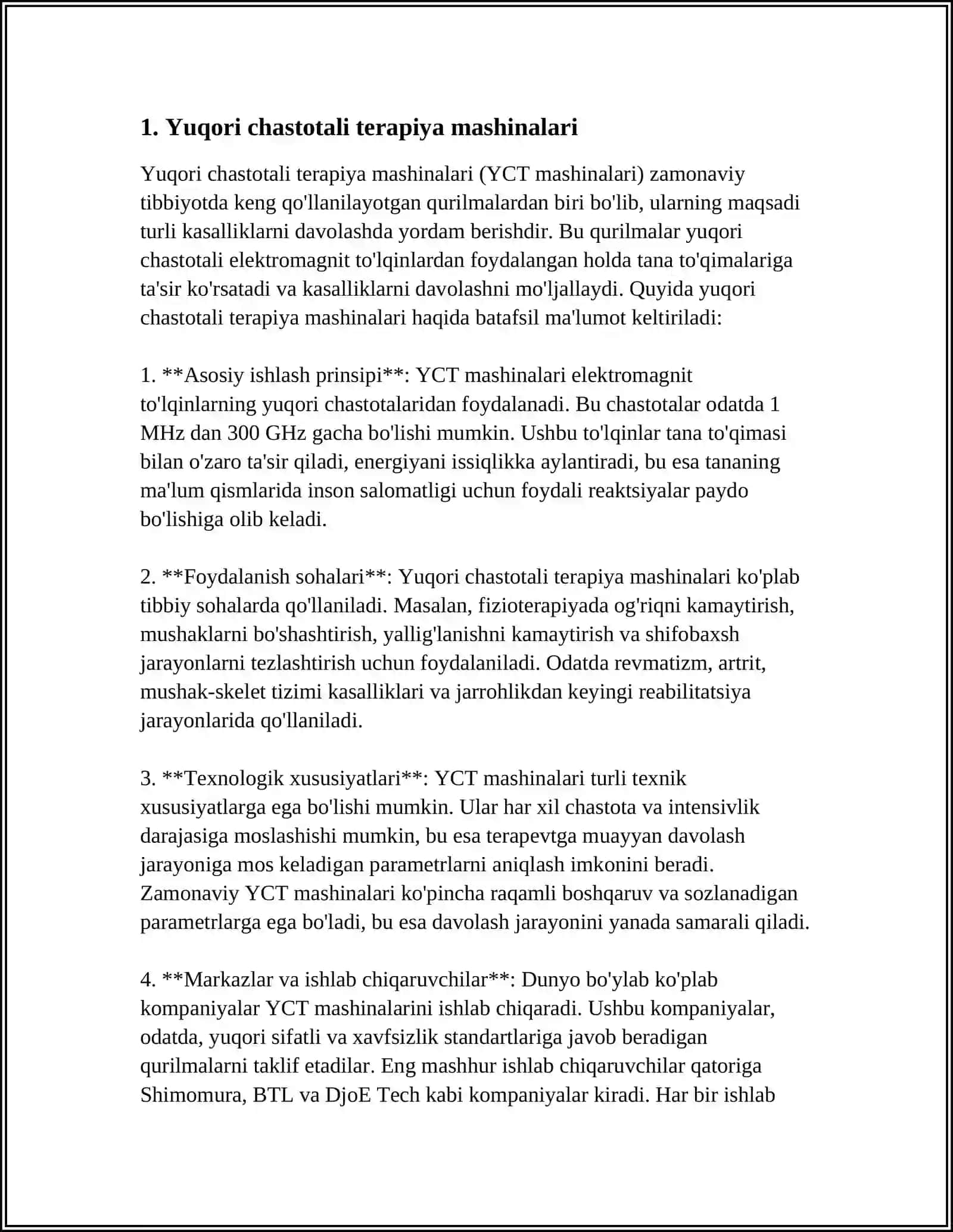 Yuqori chastotali terapiya mashinalari 3