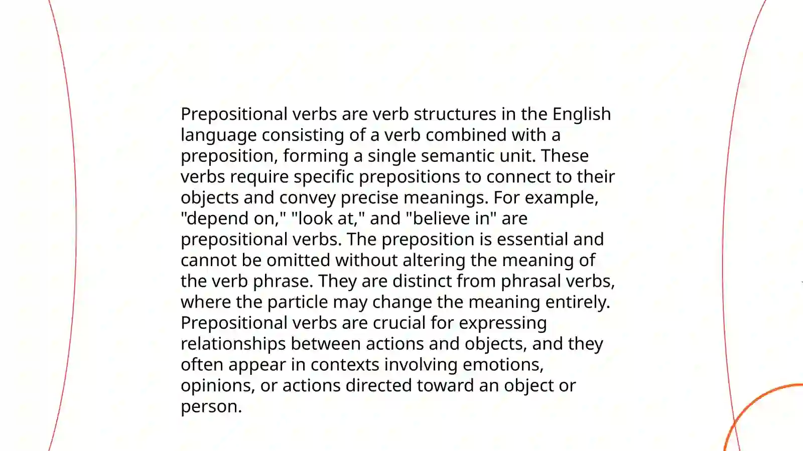 Prepositional Verbs 3