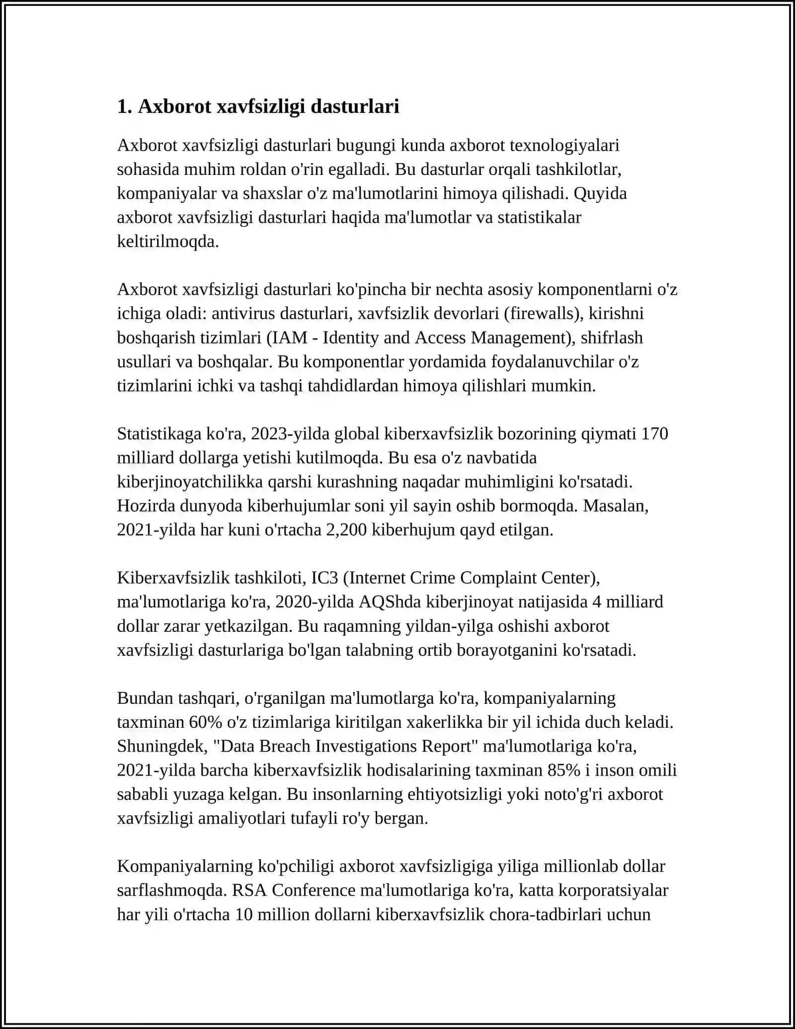 IQSODIYOTDA QOʻLLANILADIGAN AMALIY DASTURIY MAHSULOTLAR 3