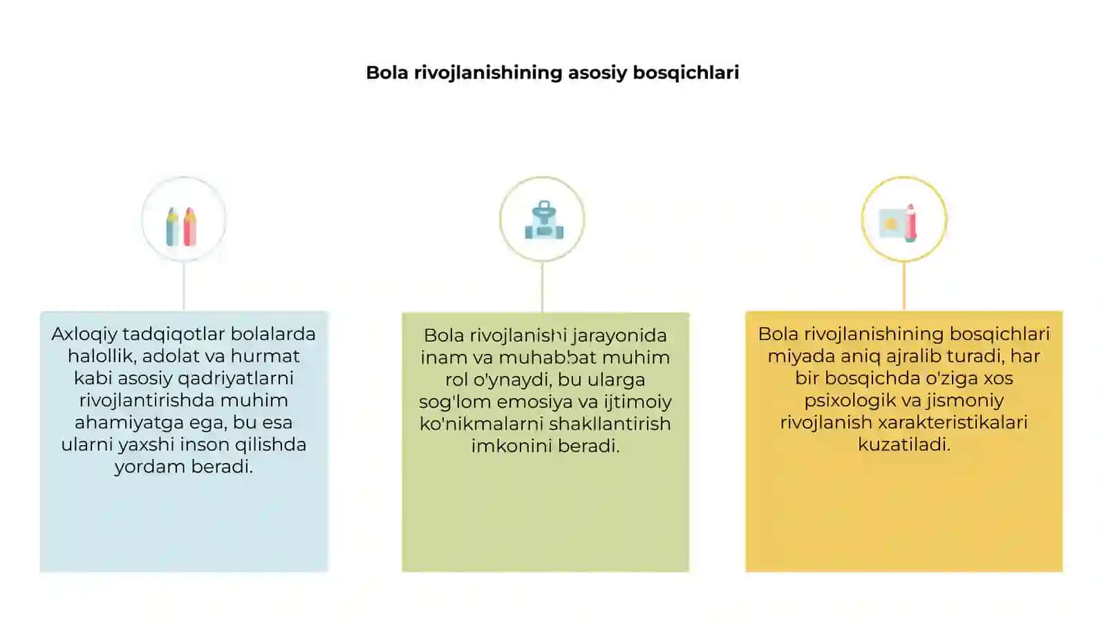 Bola rivojlanish va axloqiy tadqiqotlar mulohazalari 3
