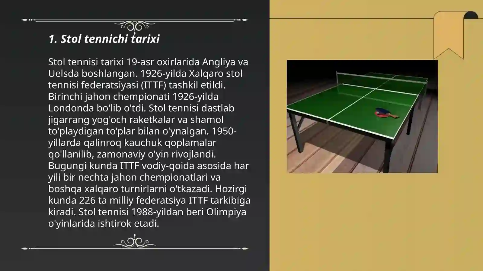 Stol tennisi 3