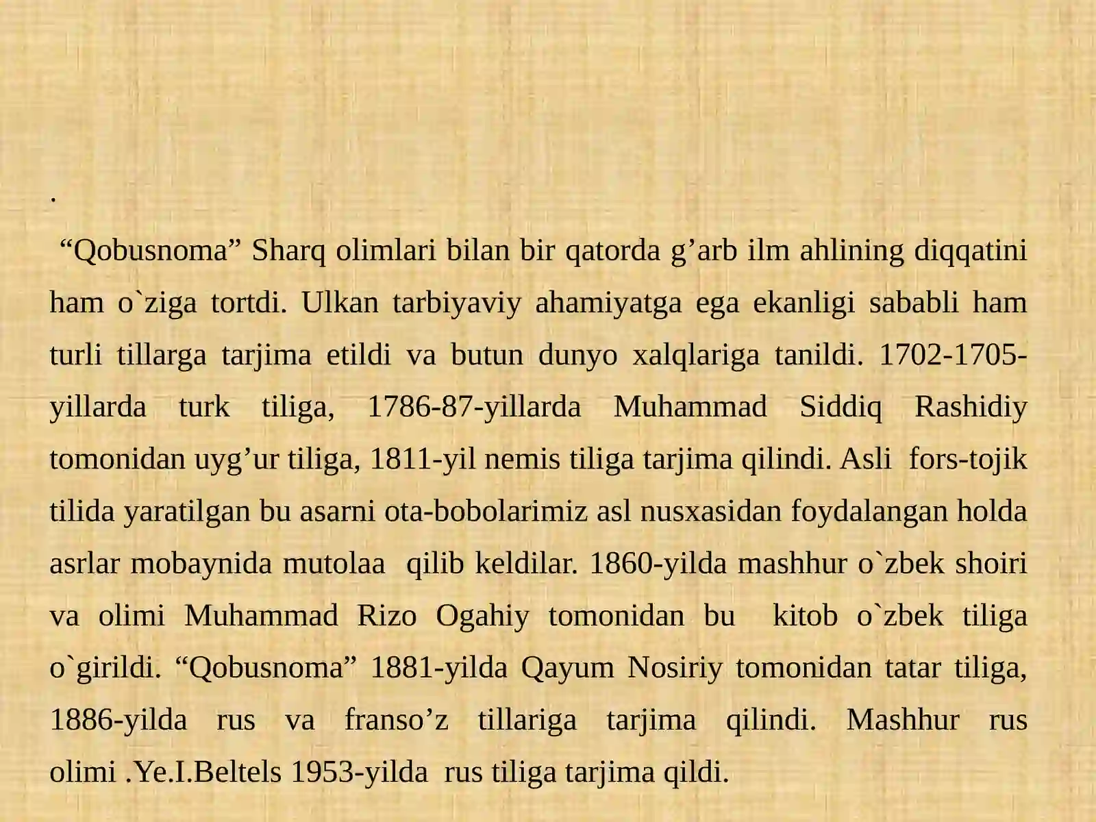 Qobusnoma 3