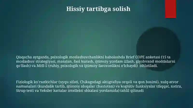 Psixologik moslashuvchanlik va muvozanatni baholash mezonlari 3