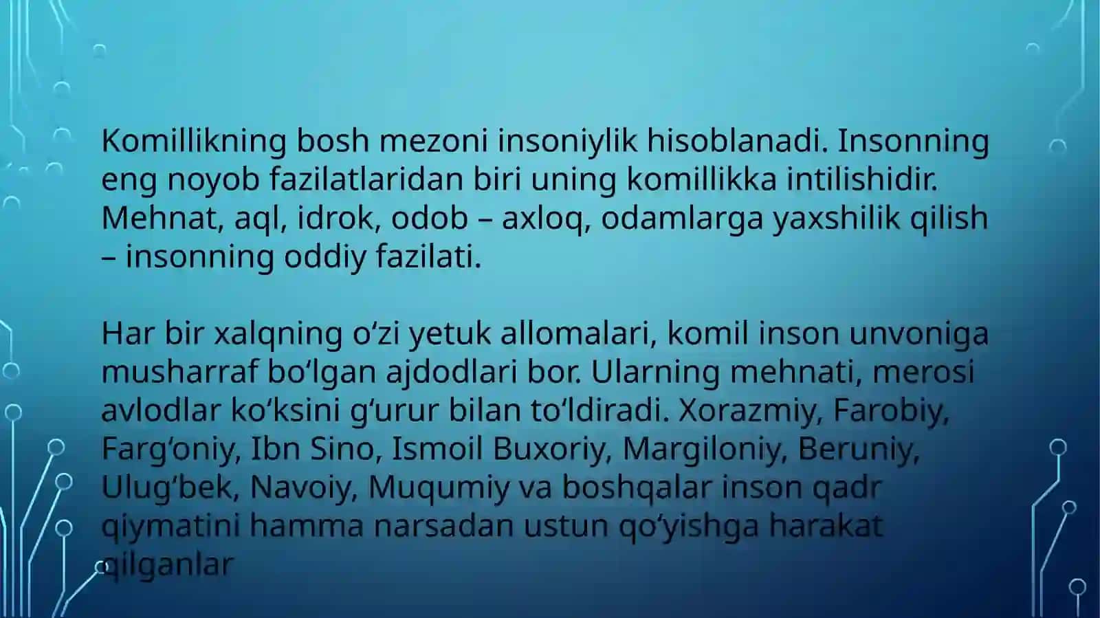 Insonning ma'naviy kamolotida   falsafiy  dunyoqarashning  roli 3