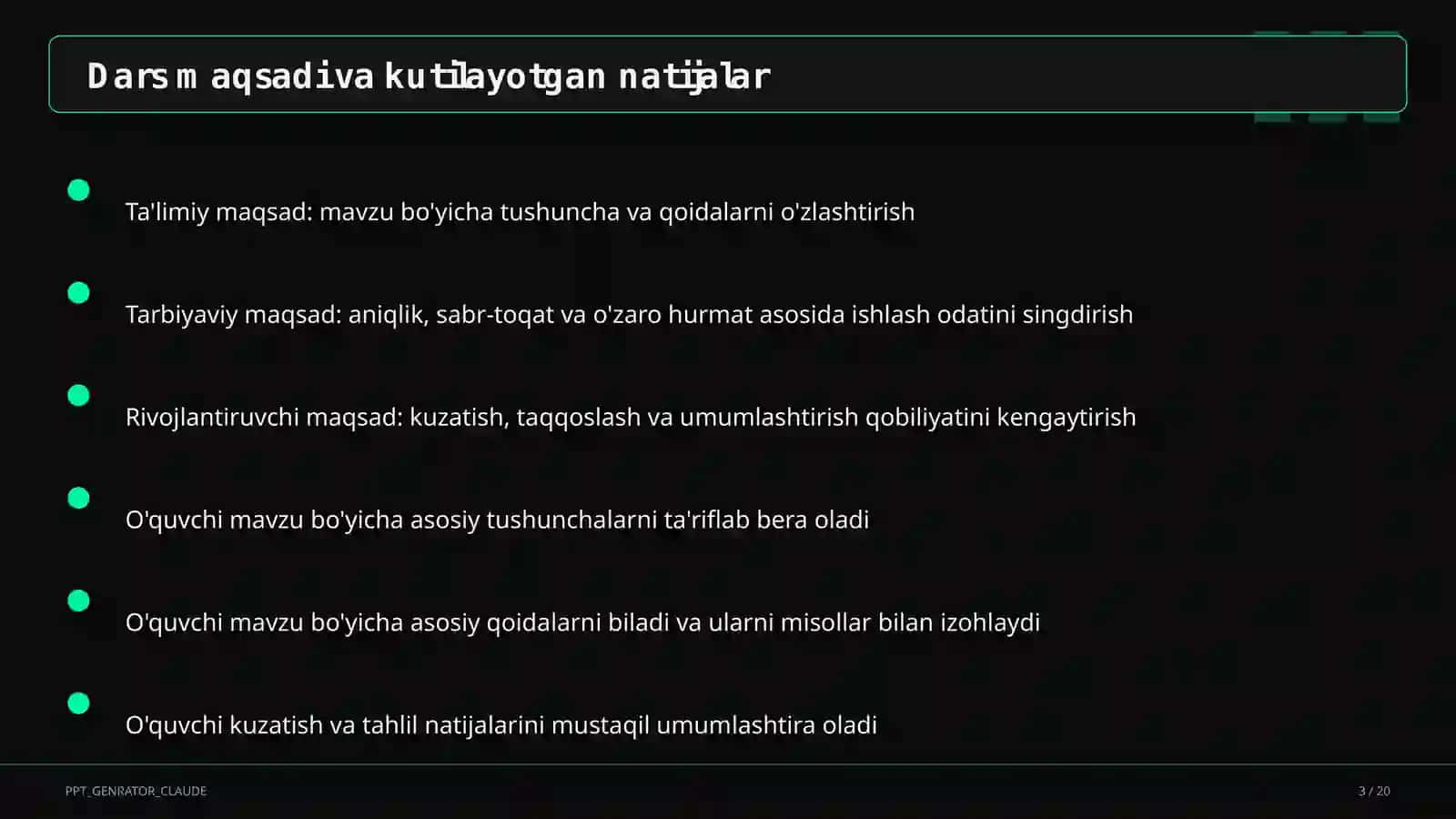 Pazandachilik asoslari: sog'lom nonushta (5-sinf) 3
