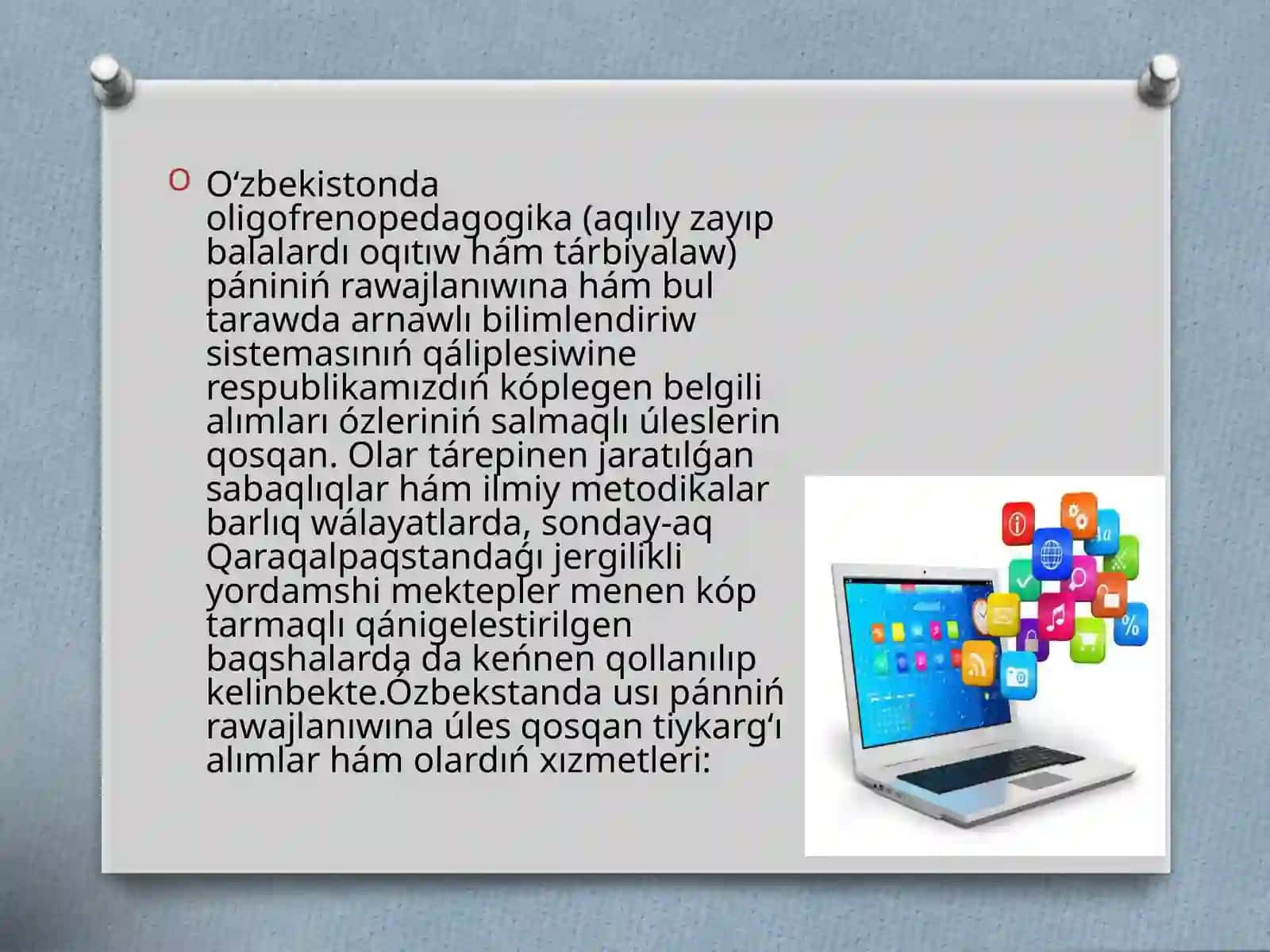 Oligofrenopedagogikapa’ninin’rawajlaniwinau’lesqosqanrespublikaalimlari 3