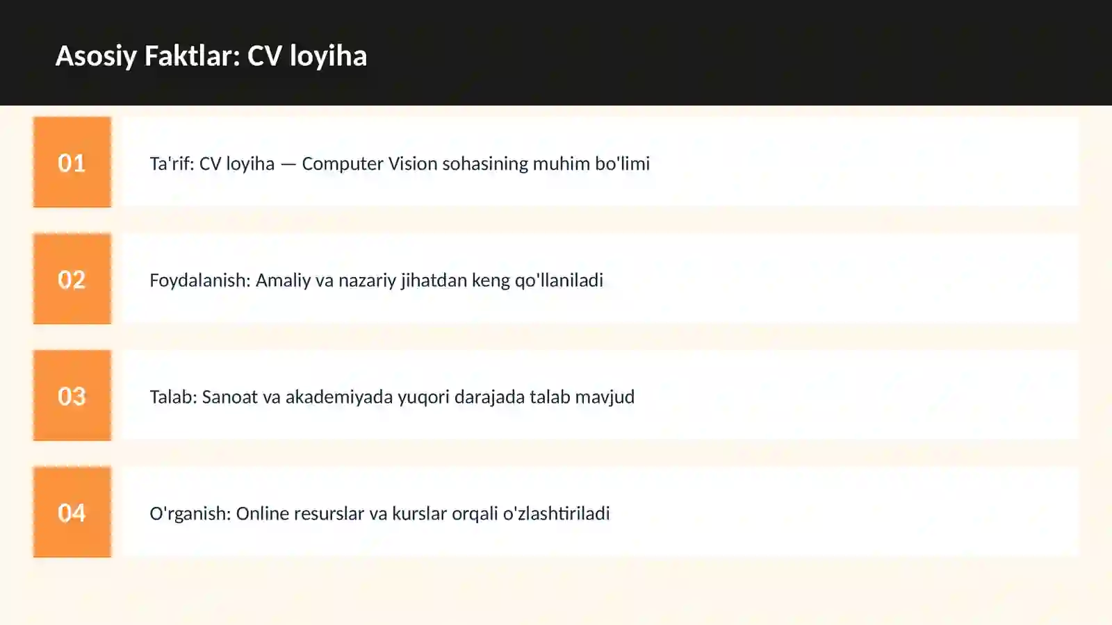 CV loyiha 3