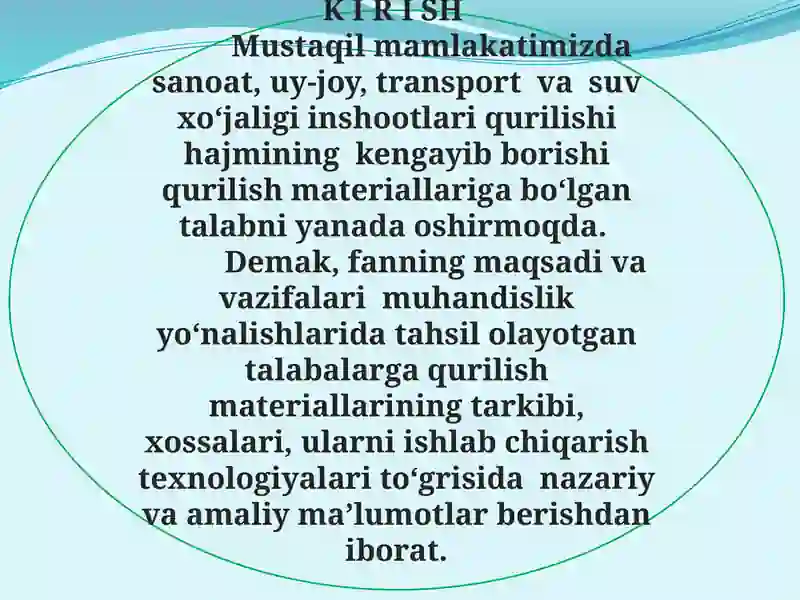Qurulish materialari 3