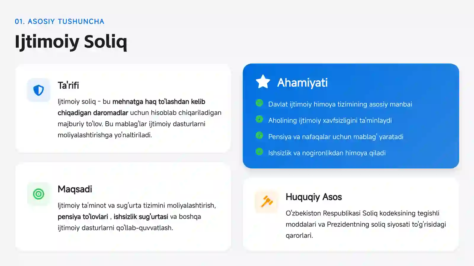 Ijtimoiy Soliq 3