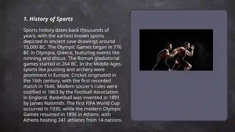 Sport History 3