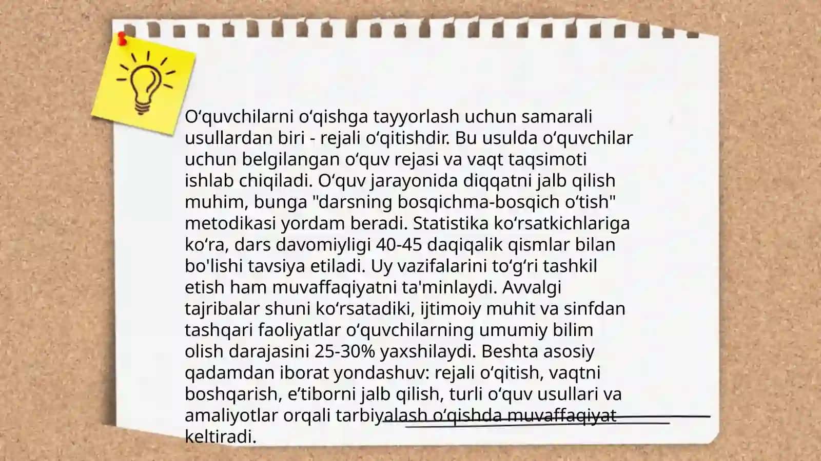 Savod oʻrgatish asosiy davri oʻqish darsi uchun metodik qoʻllanmalar ishlab chiqish 3
