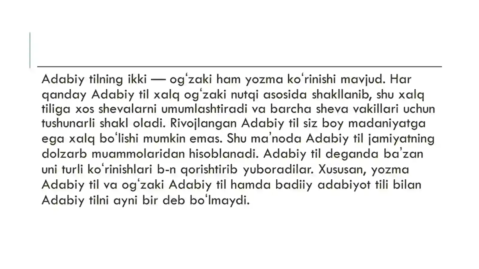 MILLIY TIL VA ADABIY TIL 3