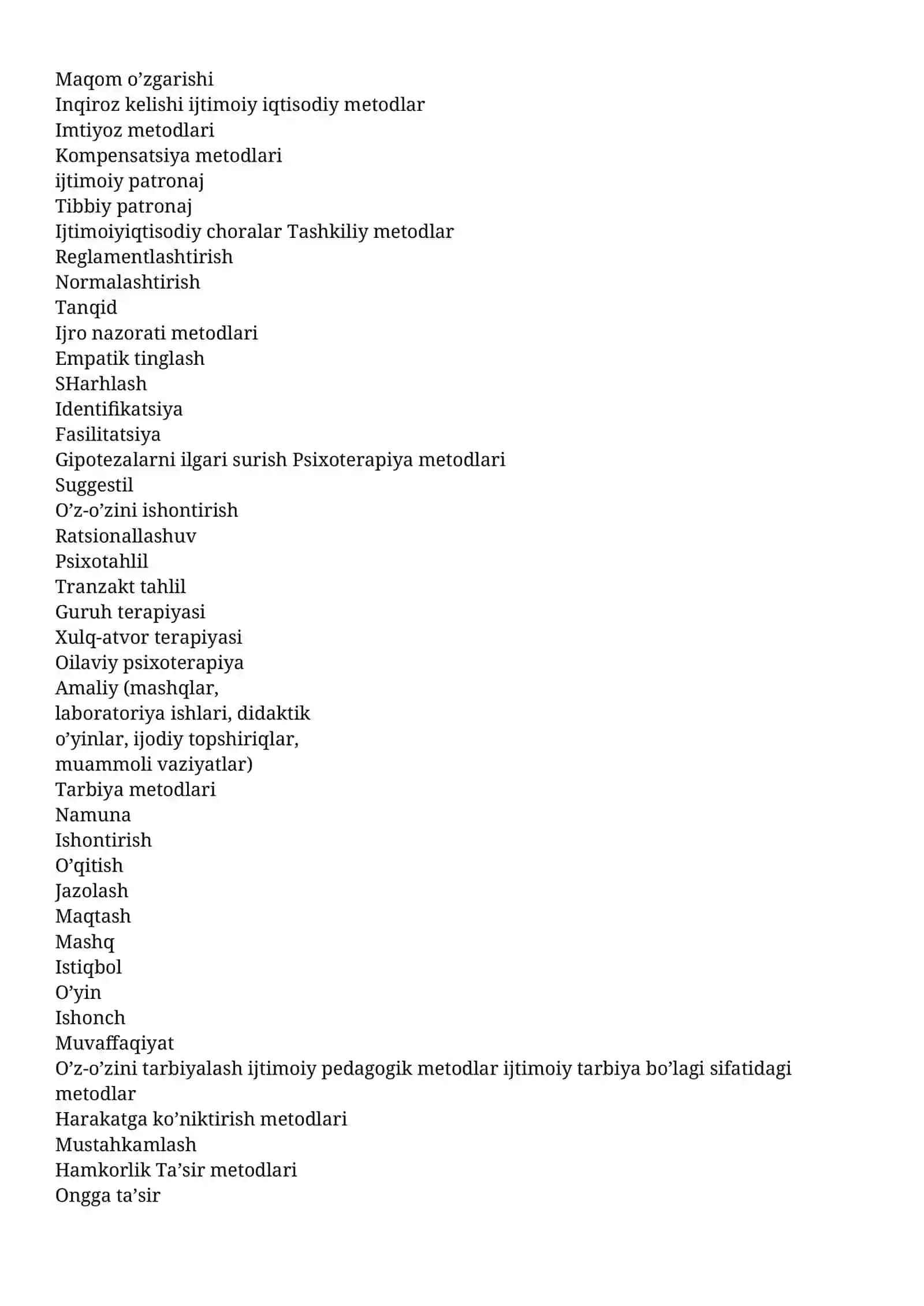 IJTIMOIY PEDAGOGIK FAOLIYAT METODIKASI VA TEXNOLOGIYALARI 3