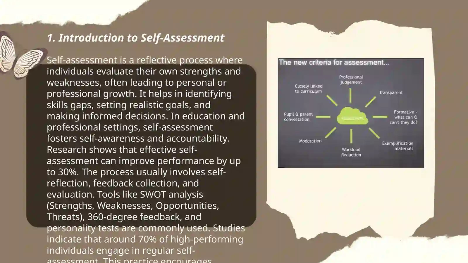 Learning self assessment skills 3