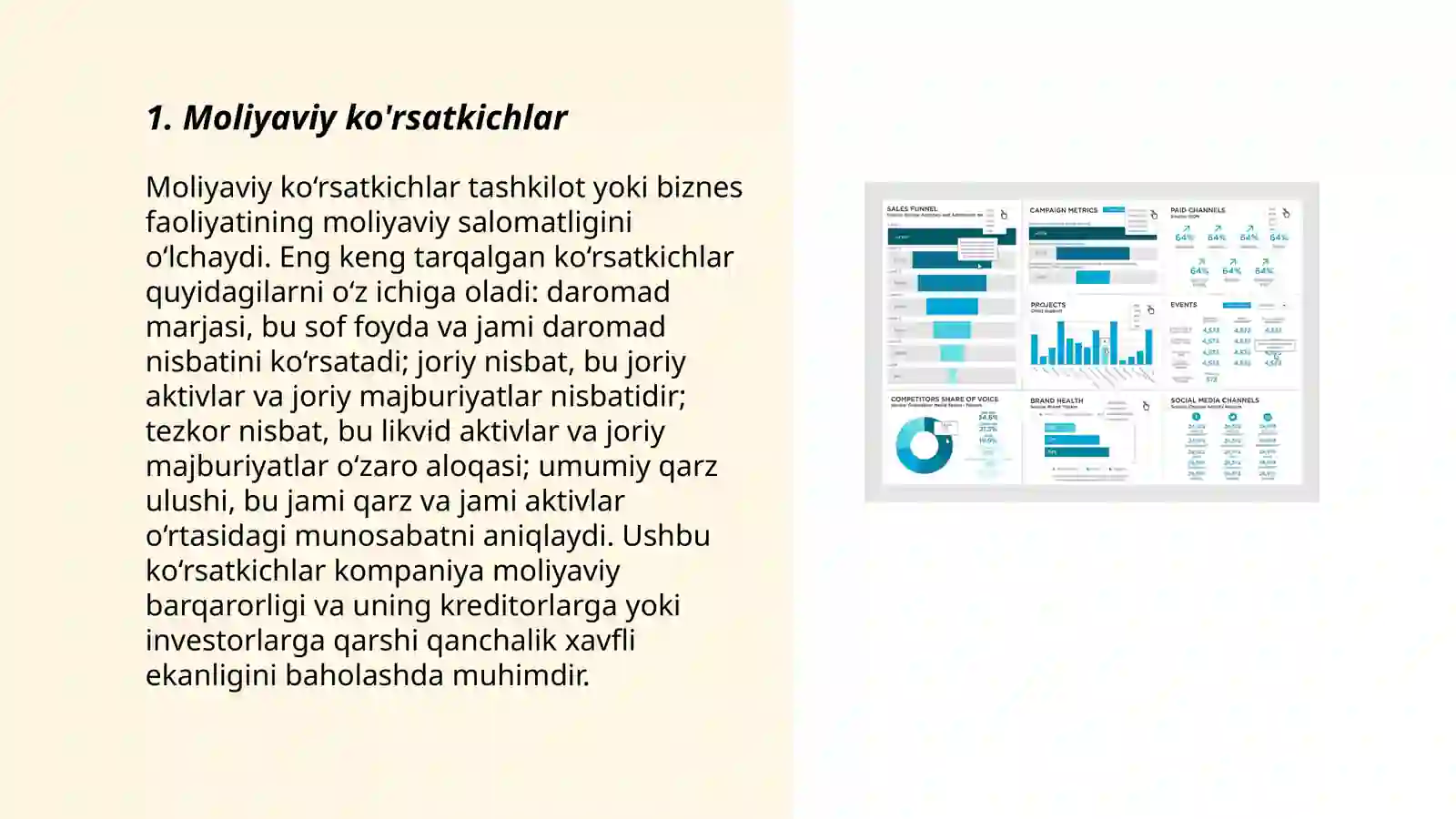 Moliya statistikasi tarkibi va asosiy tushunchalar 3