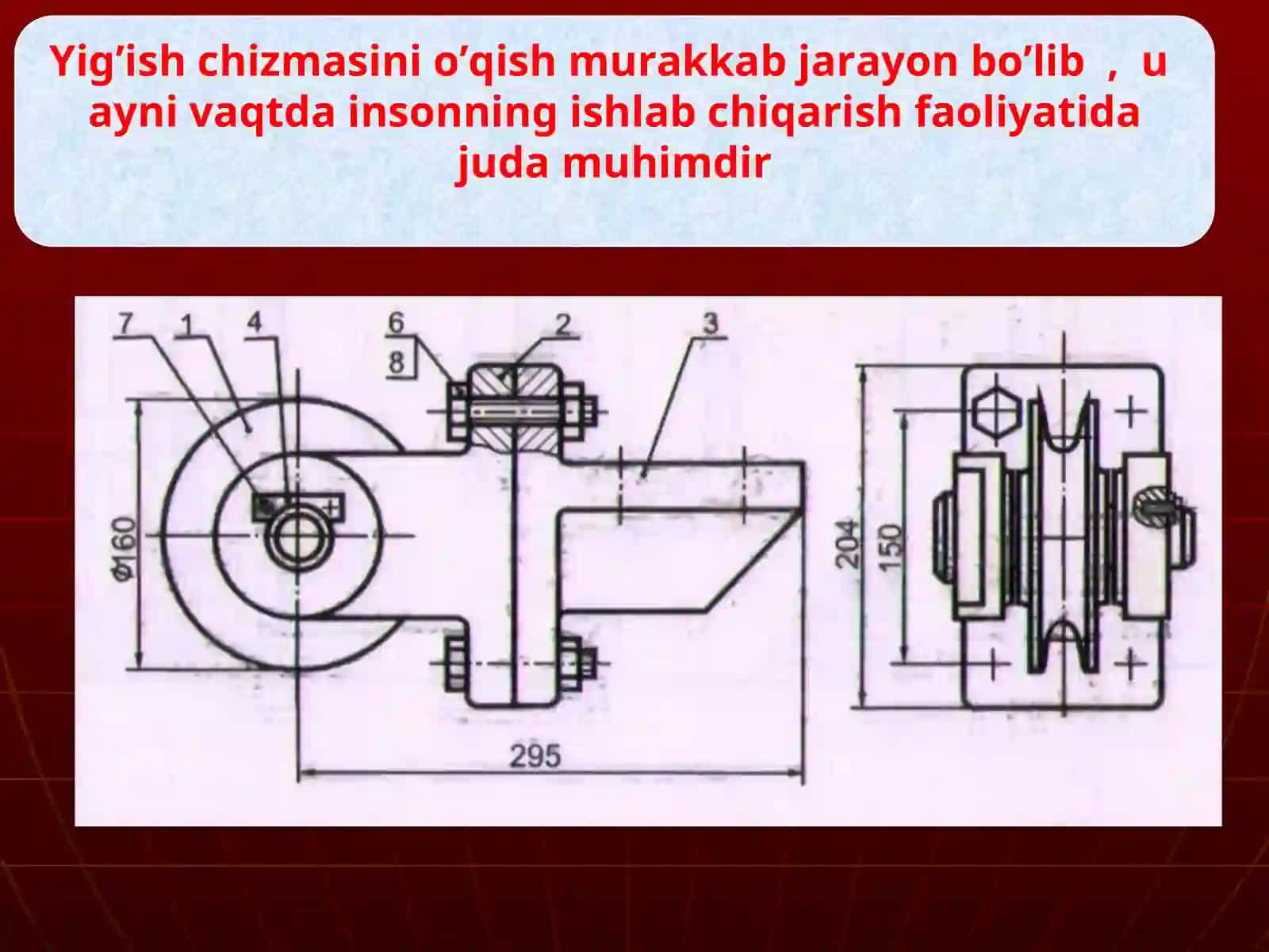 Oddiy yig’ish chizmalarini o’qish.ppt 3