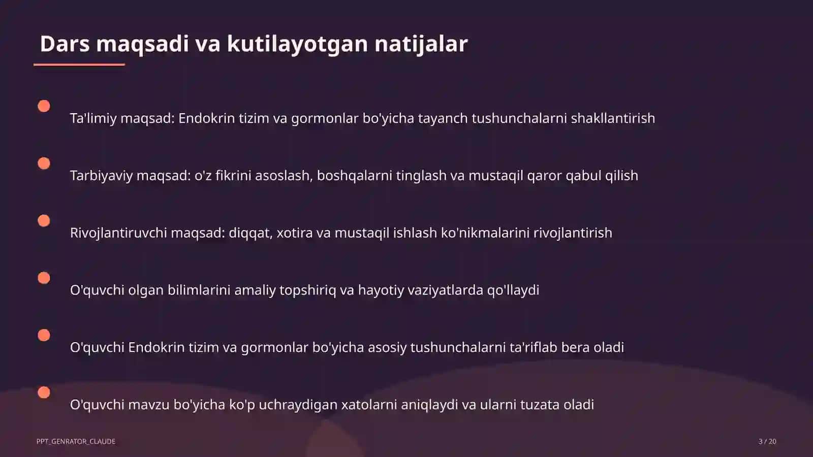 Endokrin tizim va gormonlar (8-sinf) 3