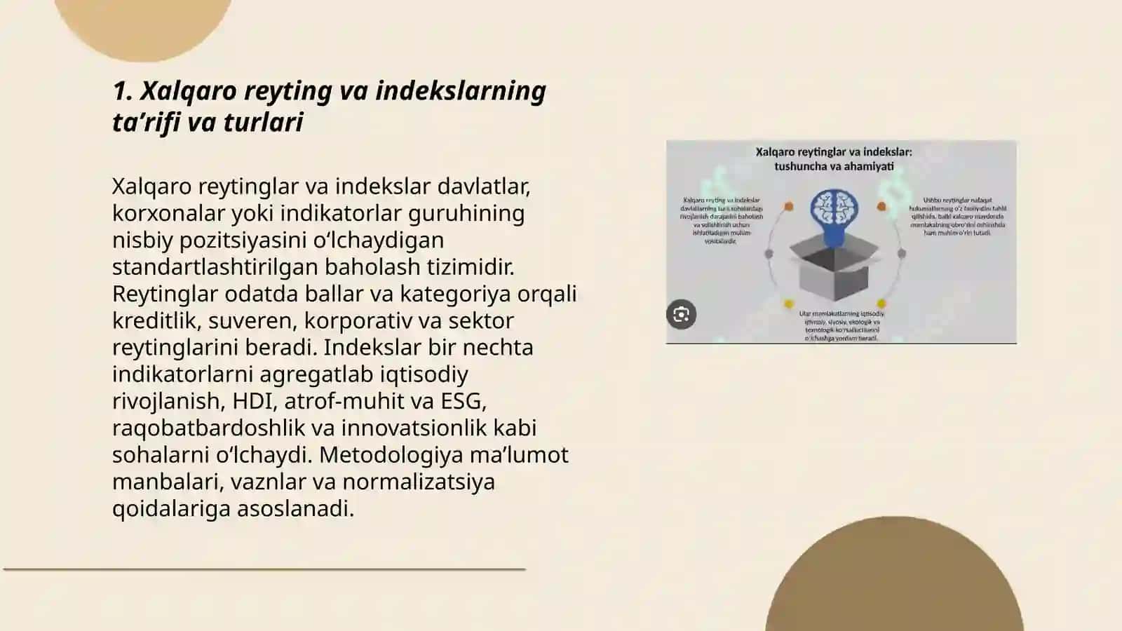 Xalqaro reyting va indekslar 3
