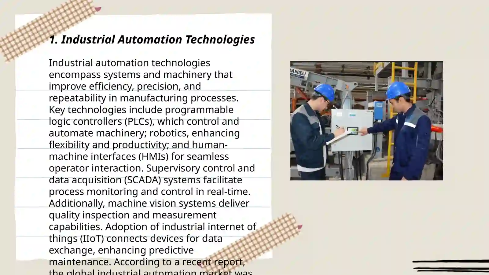 Industrial Automation Technologies 3