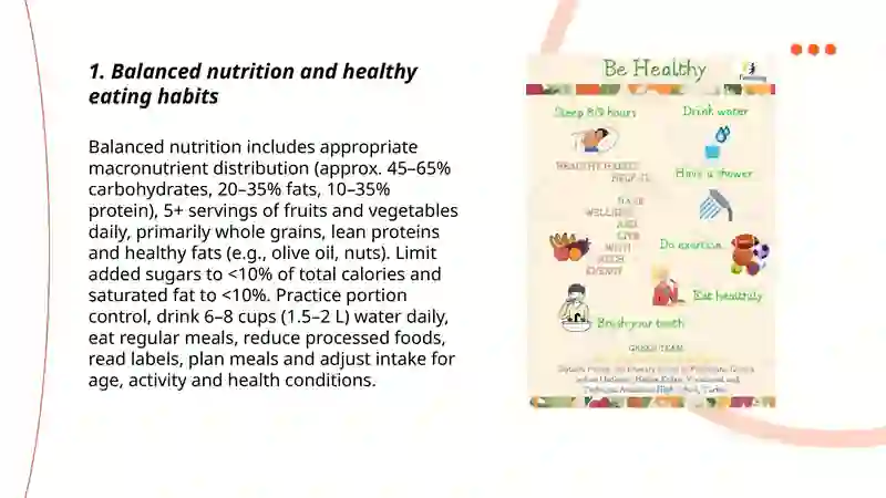 Healthy lifestyle 3