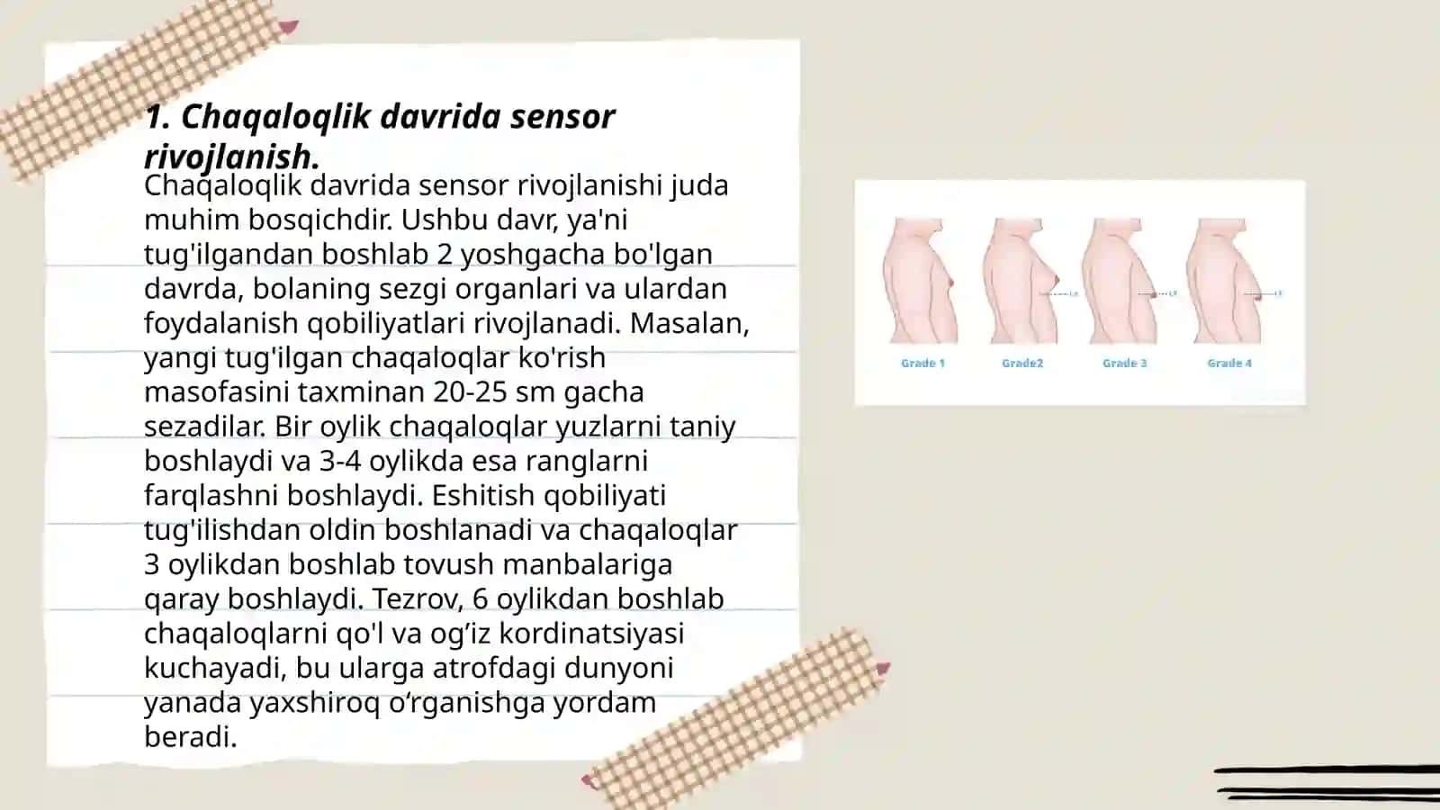 Chaqaloqlik davrida sensor, perseptiv hamda kognitiv rivojlanish psixodiognostikasi 3