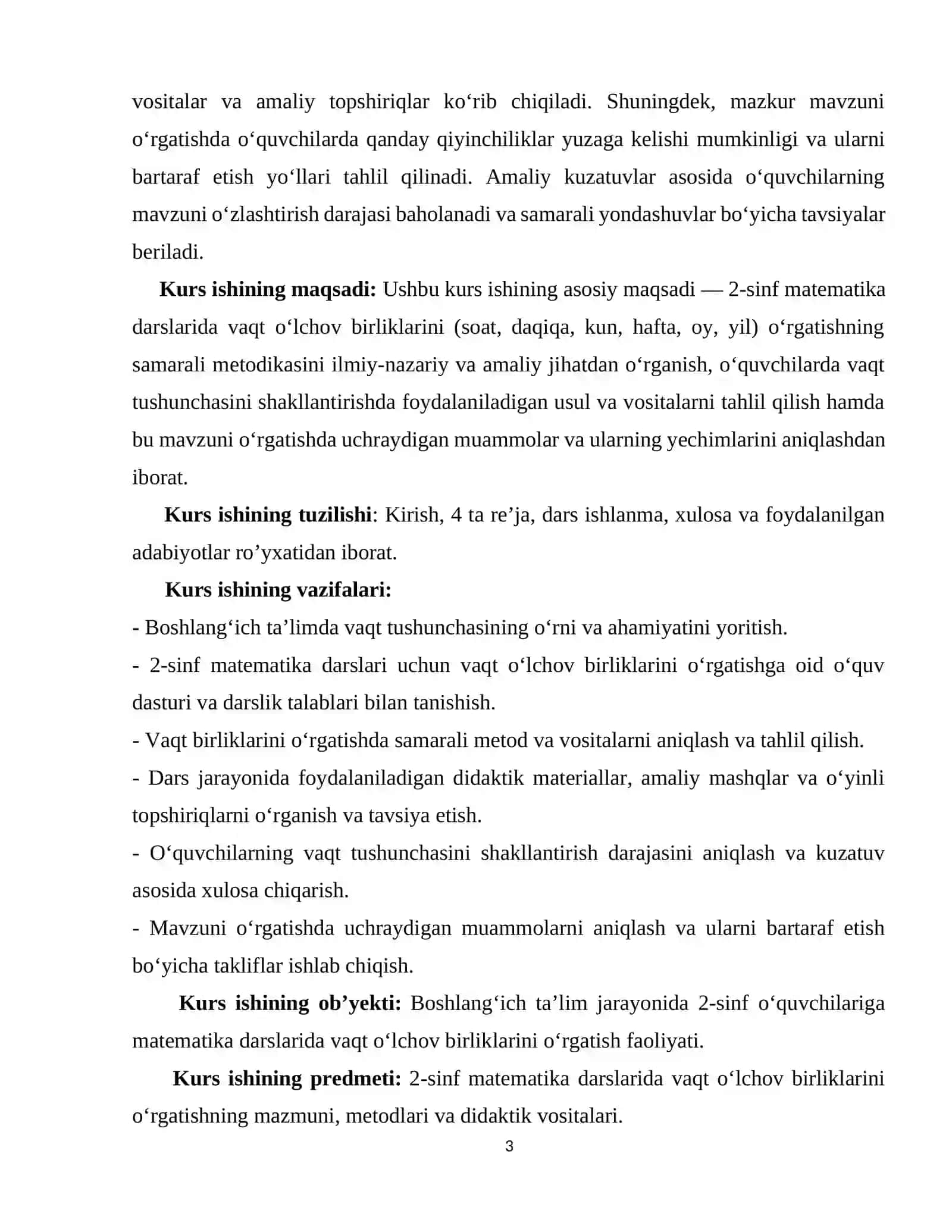 2-sinfda vaqt o‘lchov birliklarini o‘rgatish metodikasi 3