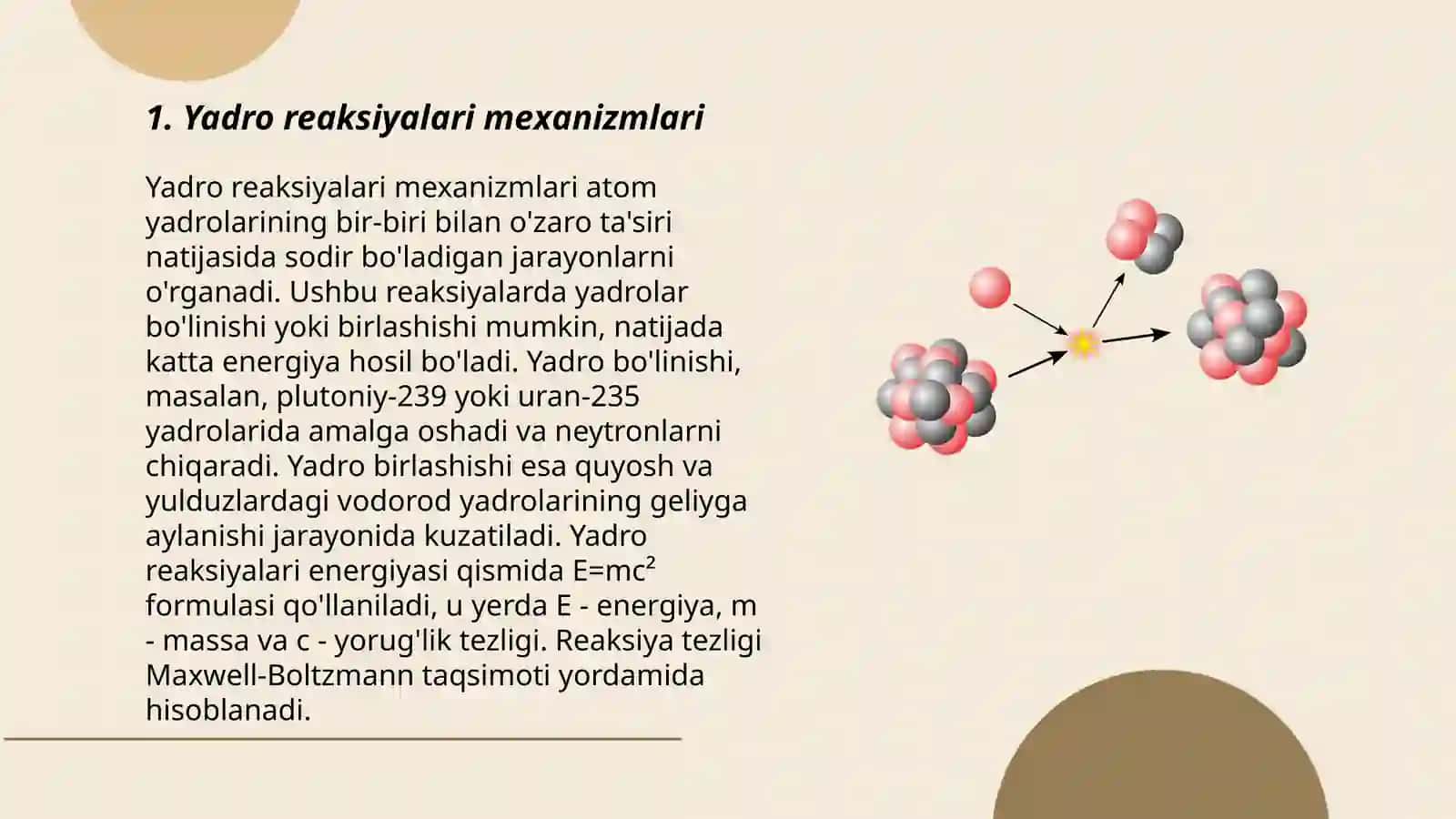 Yadro reaksiyalari 3