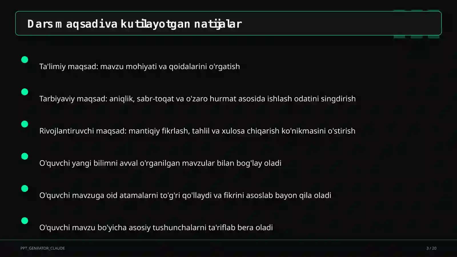 Sun'iy intellekt vositalari o'qituvchi uchun 3