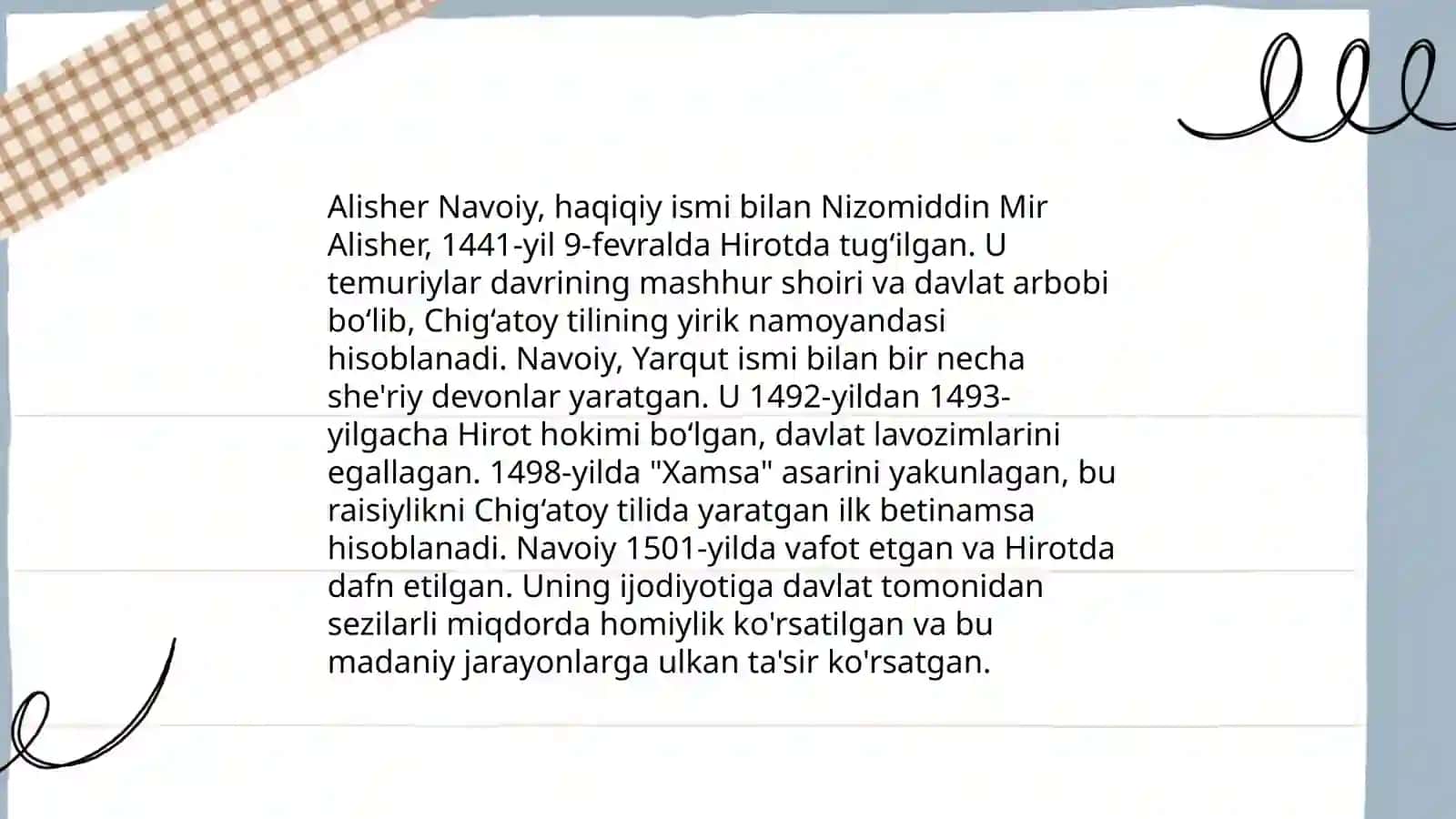 Alisher Navoiy buyuk siymomiz 3