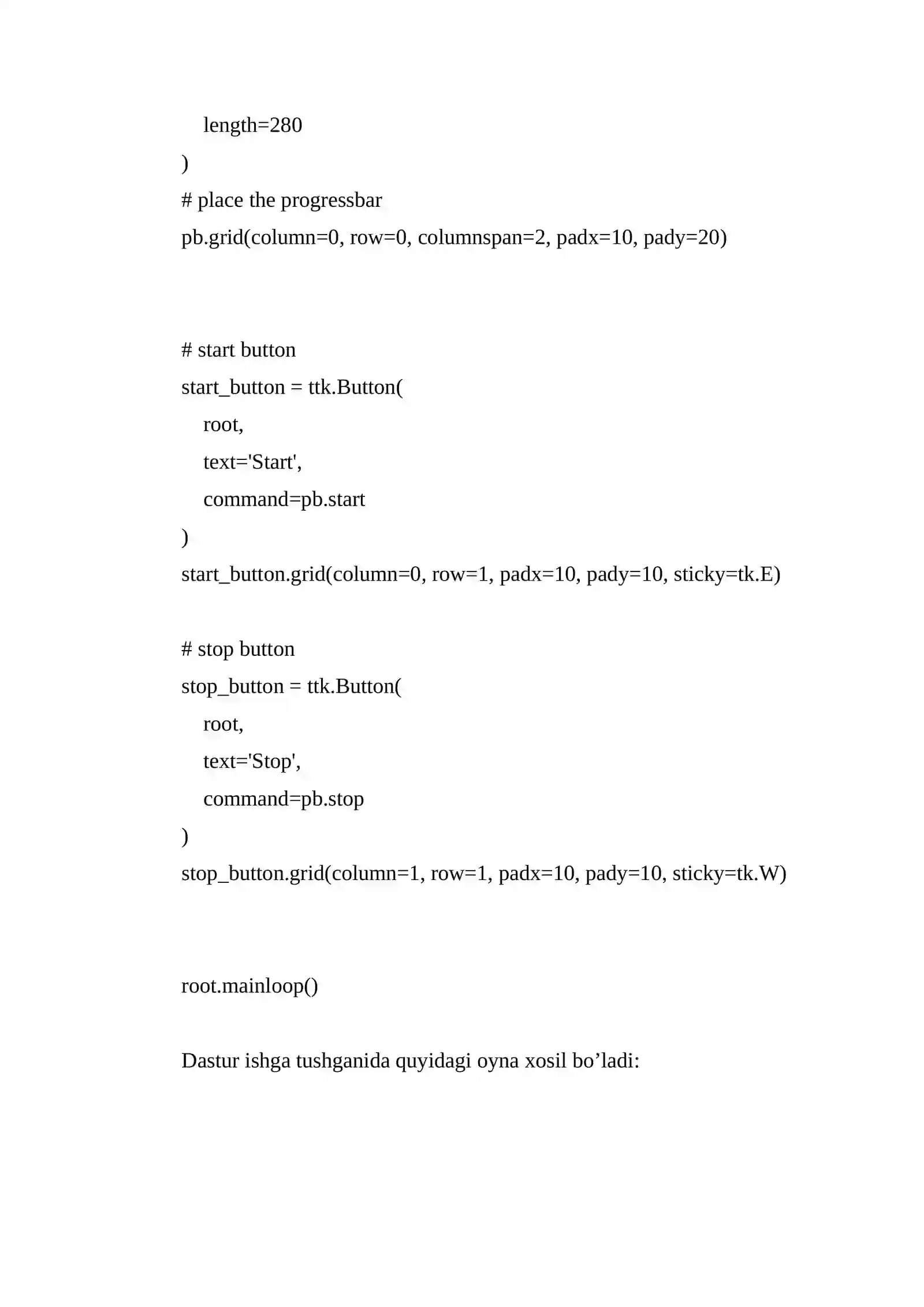 Tkinter Progressbar 3