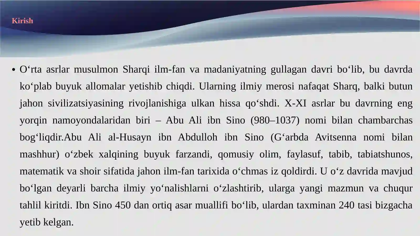 Abu Ali ibn Sino (980–1037) 3
