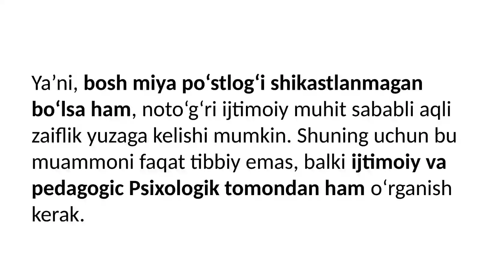2-mavzu.Aqlizaiflikning darajalari, kelib chiqish sabablari 3