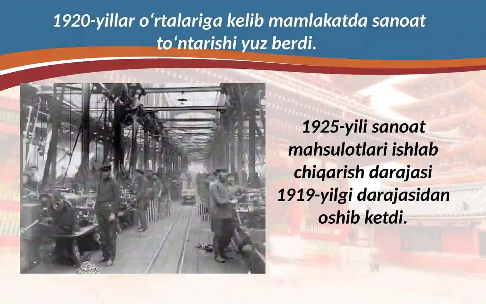 1918 – 1939-yillardaYaponiya Iqtisodiyvasiyosiyrivojlanishi 3