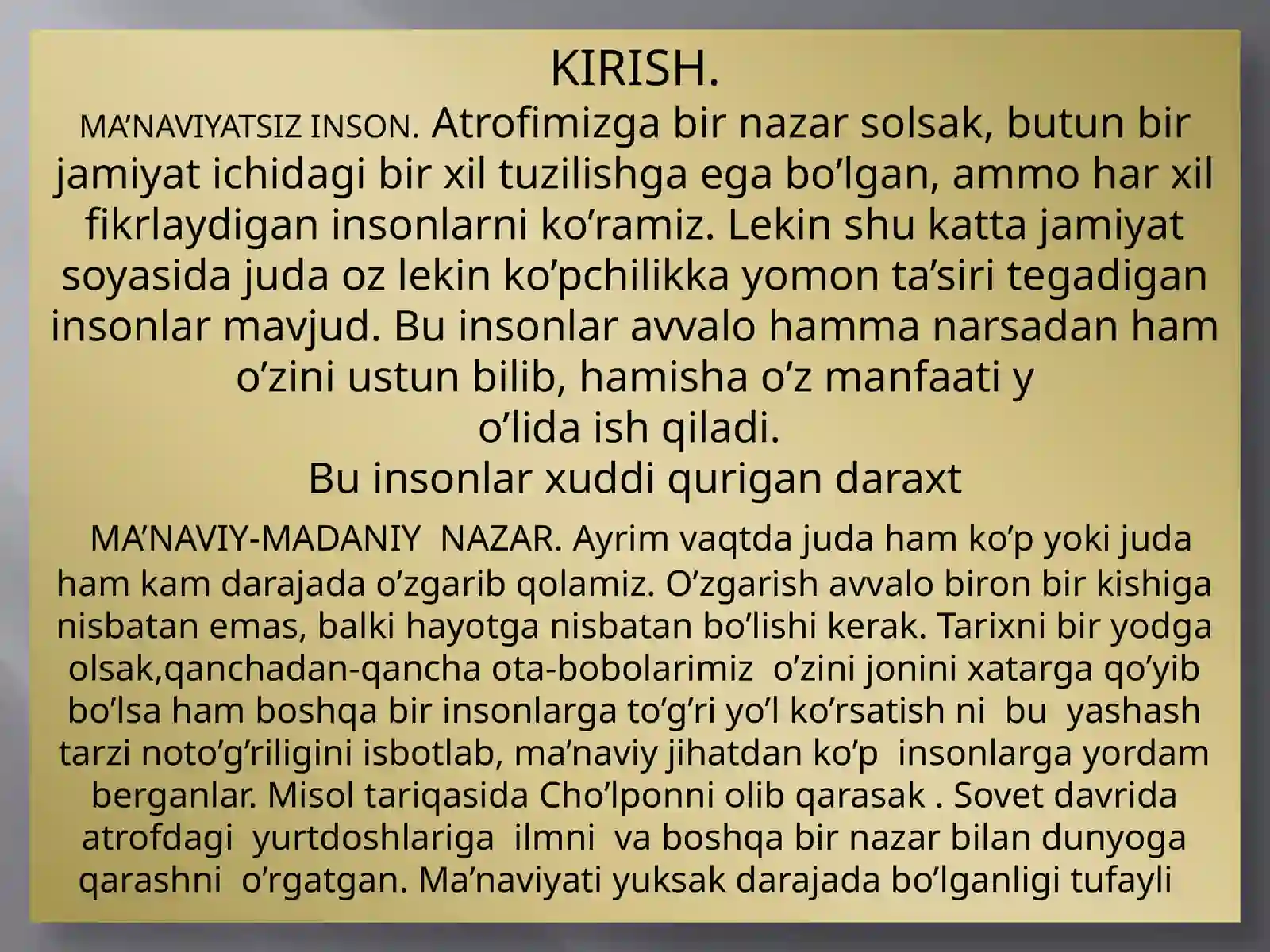 O’ZBEKISTONNING ENG YANGI TARIXI 3