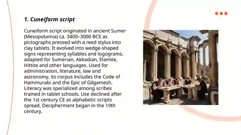 Cuneiform Script 3