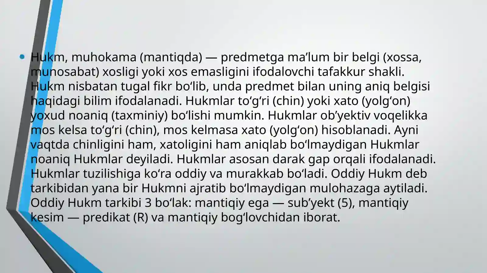 HUKM TAFAKKUR SHAKLI SIFATIDA 3
