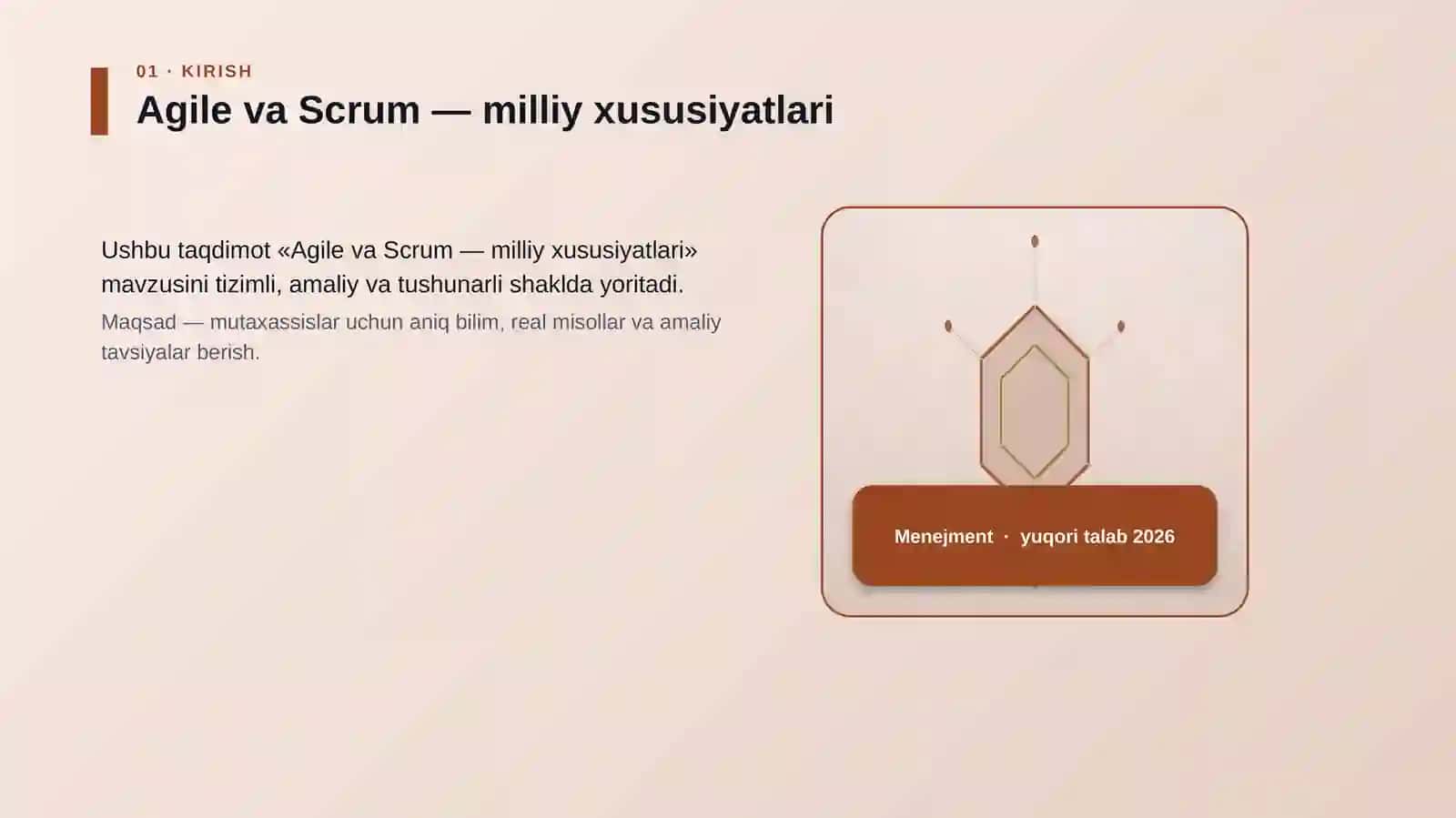 Agile va Scrum — milliy xususiyatlari 3