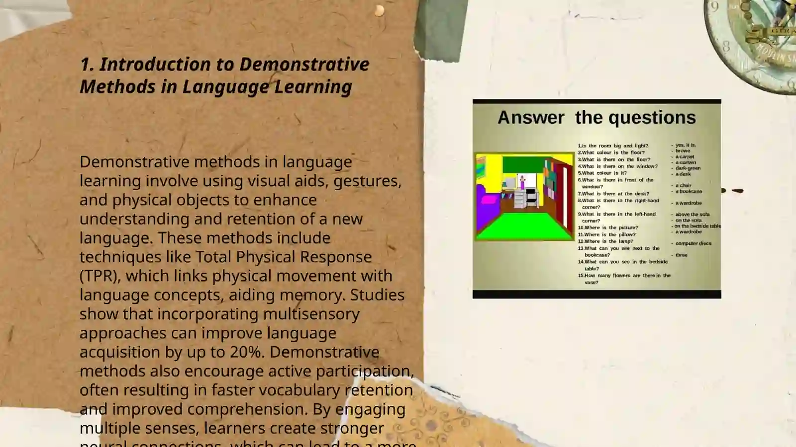Demonstrative Methods in Language Learning 3