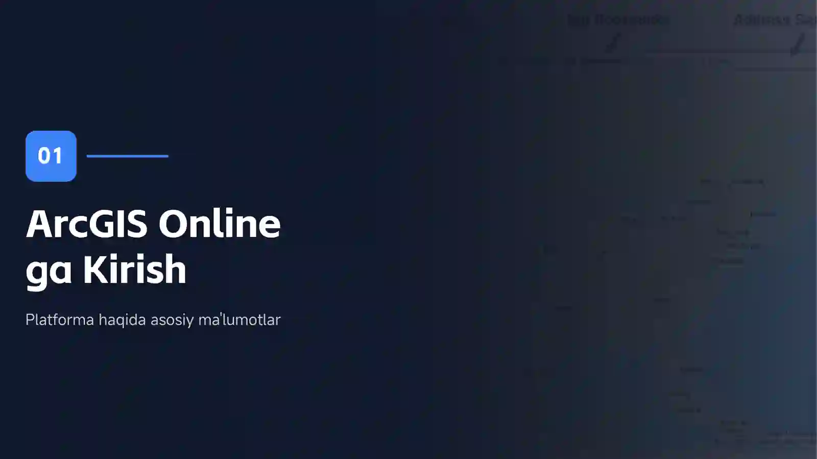 ESRI ARCGIS ONLINE 3