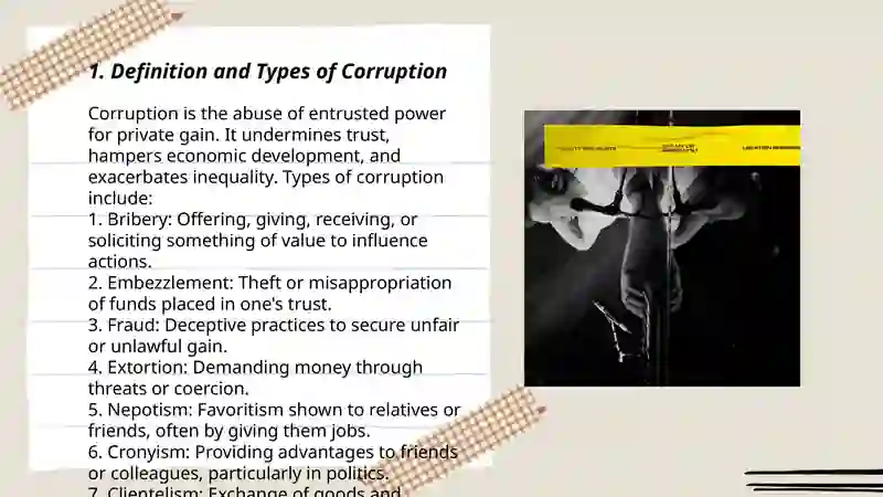 Corruption and Its Impact on Development 3